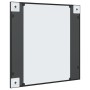 Espejo de pared cuadrado de hierro negro 60x60 cm | Foro24.es | Tu tienda online para hogar, jardín y más Foro24.es