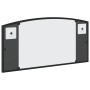Espejo de pared arco de hierro negro 60x30 cm de vidaXL, Espejos - Ref: Foro24-358636, Precio: 50,34 €, Descuento: %