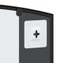 Espejo de pared arco de hierro negro 60x30 cm de vidaXL, Espejos - Ref: Foro24-358636, Precio: 50,34 €, Descuento: %