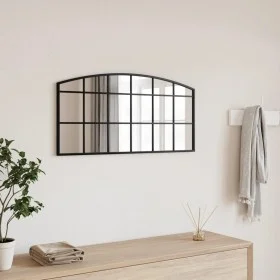 Wall mirror with black iron arch 80x40 cm by vidaXL, Mirrors - Ref: Foro24-358637, Price: 62,62 €, Discount: %