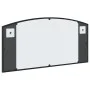 Wall mirror with black iron arch 80x40 cm by vidaXL, Mirrors - Ref: Foro24-358637, Price: 62,62 €, Discount: %