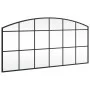 Schwarzer Eisenbogen-Wandspiegel 100x50 cm von vidaXL, Spiegel - Ref: Foro24-358638, Preis: 84,35 €, Rabatt: %