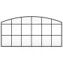 Schwarzer Eisenbogen-Wandspiegel 100x50 cm von vidaXL, Spiegel - Ref: Foro24-358638, Preis: 84,35 €, Rabatt: %