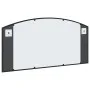 Schwarzer Eisenbogen-Wandspiegel 100x50 cm von vidaXL, Spiegel - Ref: Foro24-358638, Preis: 84,35 €, Rabatt: %