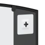 Espejo de pared arco de hierro negro 100x50 cm by vidaXL, Mirrors - Ref: Foro24-358638, Price: 84,35 €, Discount: %