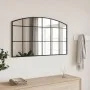 Espejo de pared arco de hierro negro 100x60 cm de vidaXL, Espejos - Ref: Foro24-358639, Precio: 90,48 €, Descuento: %