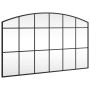 Espejo de pared arco de hierro negro 100x60 cm de vidaXL, Espejos - Ref: Foro24-358639, Precio: 97,05 €, Descuento: %