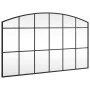 Espejo de pared arco de hierro negro 100x60 cm de vidaXL, Espejos - Ref: Foro24-358639, Precio: 90,48 €, Descuento: %