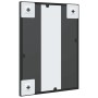 Rectangular black iron wall mirror 30x40 cm by vidaXL, Mirrors - Ref: Foro24-358640, Price: 45,81 €, Discount: %