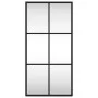 Rectangular black iron wall mirror 30x60 cm by vidaXL, Mirrors - Ref: Foro24-358641, Price: 49,68 €, Discount: %