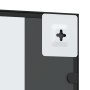 Rectangular black iron wall mirror 30x60 cm by vidaXL, Mirrors - Ref: Foro24-358641, Price: 50,77 €, Discount: %