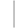Rectangular black iron wall mirror 30x80 cm by vidaXL, Mirrors - Ref: Foro24-358642, Price: 50,24 €, Discount: %