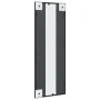 Rectangular black iron wall mirror 30x80 cm by vidaXL, Mirrors - Ref: Foro24-358642, Price: 50,24 €, Discount: %