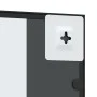 Rectangular black iron wall mirror 30x80 cm by vidaXL, Mirrors - Ref: Foro24-358642, Price: 50,24 €, Discount: %