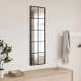 Rectangular black iron wall mirror 30x100 cm by vidaXL, Mirrors - Ref: Foro24-358643, Price: 60,33 €, Discount: %