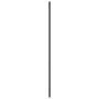 Rectangular black iron wall mirror 30x100 cm by vidaXL, Mirrors - Ref: Foro24-358643, Price: 60,33 €, Discount: %