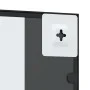 Rectangular black iron wall mirror 30x100 cm by vidaXL, Mirrors - Ref: Foro24-358643, Price: 61,50 €, Discount: %