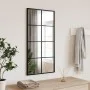 Espejo de pared rectangular de hierro negro 40x80 cm by vidaXL, Mirrors - Ref: Foro24-358644, Price: 57,81 €, Discount: %