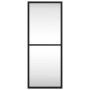 Rectangular black iron wall mirror 20x50 cm by vidaXL, Mirrors - Ref: Foro24-358645, Price: 33,15 €, Discount: %