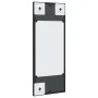 Espejo de pared rectangular de hierro negro 20x50 cm de vidaXL, Espejos - Ref: Foro24-358645, Precio: 32,50 €, Descuento: %