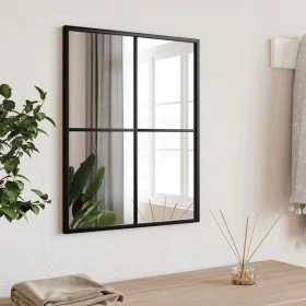 Espejo de pared rectangular de hierro negro 40x50 cm by vidaXL, Mirrors - Ref: Foro24-358646, Price: 53,82 €, Discount: %