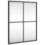 Espejo de pared rectangular de hierro negro 40x50 cm by vidaXL, Mirrors - Ref: Foro24-358646, Price: 53,82 €, Discount: %