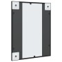 Espejo de pared rectangular de hierro negro 40x50 cm by vidaXL, Mirrors - Ref: Foro24-358646, Price: 57,32 €, Discount: %