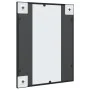 Espejo de pared rectangular de hierro negro 40x50 cm by vidaXL, Mirrors - Ref: Foro24-358646, Price: 53,82 €, Discount: %