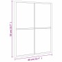 Espejo de pared rectangular de hierro negro 40x50 cm by vidaXL, Mirrors - Ref: Foro24-358646, Price: 57,32 €, Discount: %