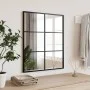 Espejo de pared rectangular de hierro negro 50x60 cm de vidaXL, Espejos - Ref: Foro24-358647, Precio: 57,68 €, Descuento: %