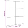 Rectangular black iron wall mirror 50x60 cm by vidaXL, Mirrors - Ref: Foro24-358647, Price: 58,78 €, Discount: %