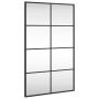 Rectangular black iron wall mirror 50x80 cm by vidaXL, Mirrors - Ref: Foro24-358648, Price: 74,50 €, Discount: %