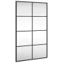 Rectangular black iron wall mirror 50x80 cm by vidaXL, Mirrors - Ref: Foro24-358648, Price: 69,64 €, Discount: %