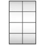 Rectangular black iron wall mirror 50x80 cm by vidaXL, Mirrors - Ref: Foro24-358648, Price: 69,64 €, Discount: %
