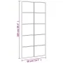 Espejo de pared rectangular de hierro negro 50x100 cm de vidaXL, Espejos - Ref: Foro24-358649, Precio: 91,40 €, Descuento: %