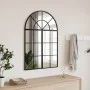 Espejo de pared arco de hierro negro 60x30 cm by vidaXL, Mirrors - Ref: Foro24-358650, Price: 48,59 €, Discount: %