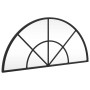 Espejo de pared arco de hierro negro 60x30 cm by vidaXL, Mirrors - Ref: Foro24-358650, Price: 49,61 €, Discount: %