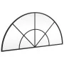 Espejo de pared arco de hierro negro 80x40 cm de vidaXL, Espejos - Ref: Foro24-358651, Precio: 64,60 €, Descuento: %