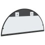Espejo de pared arco de hierro negro 80x40 cm de vidaXL, Espejos - Ref: Foro24-358651, Precio: 72,21 €, Descuento: %