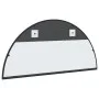 Espejo de pared arco de hierro negro 100x50 cm by vidaXL, Mirrors - Ref: Foro24-358652, Price: 75,38 €, Discount: %