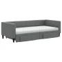 Trundle sofa bed with drawers dark gray fabric 90x200 cm by vidaXL, Beds and slatted bases - Ref: Foro24-3196633, Price: 480,...