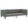 Sofá cama nido con cajones tela gris oscuro 90x200 cm de vidaXL, Camas y somieres - Ref: Foro24-3196633, Precio: 462,40 €, De...