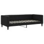 Ausziehbares Schlafsofa mit Schubladen, schwarzer Stoff, 90 x 200 cm von vidaXL, Betten und Lattenroste - Ref: Foro24-3196634...