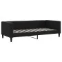 Ausziehbares Schlafsofa mit Schubladen, schwarzer Stoff, 90 x 200 cm von vidaXL, Betten und Lattenroste - Ref: Foro24-3196634...