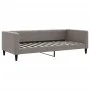 Trundle sofa bed with drawers taupe gray fabric 90x200 cm by vidaXL, Beds and slatted bases - Ref: Foro24-3196635, Price: 478...