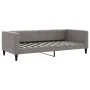 Trundle sofa bed with drawers taupe gray fabric 100x200 cm by vidaXL, Beds and slatted bases - Ref: Foro24-3196640, Price: 46...