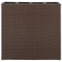 Tall planter with 4 brown synthetic rattan pots by vidaXL, Pots and planters - Ref: Foro24-41085, Price: 113,29 €, Discount: %