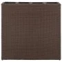 Tall planter with 4 brown synthetic rattan pots by vidaXL, Pots and planters - Ref: Foro24-41085, Price: 111,71 €, Discount: %