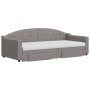 Trundle sofa bed with drawers taupe gray fabric 90x200 cm by vidaXL, Beds and slatted bases - Ref: Foro24-3197587, Price: 481...