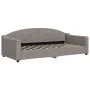 Trundle sofa bed with drawers taupe gray fabric 90x200 cm by vidaXL, Beds and slatted bases - Ref: Foro24-3197587, Price: 484...